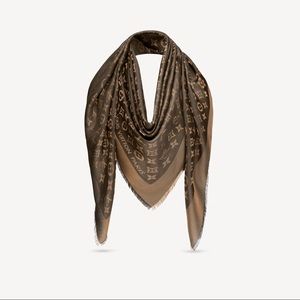 Louis Vuitton monogram shawl (brown)